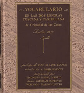 Vocabulario de las dos lenguas toscana y castellana