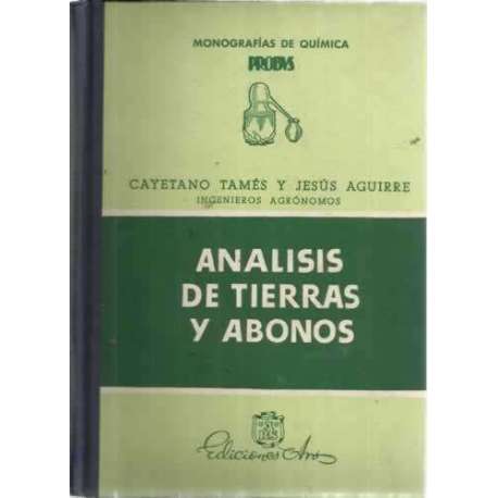 ANÁLISIS DE TIERRAS Y ABONOS