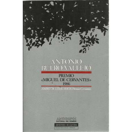 Antonio Buero Vallejo. Premio Miguel de Cervantes 1986
