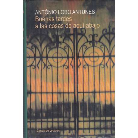 Buenas tardes a las cosas de aquí abajo