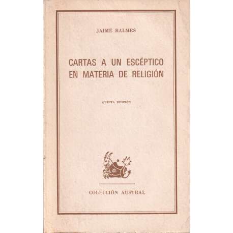 Cartas a un escéptico en materia de religión