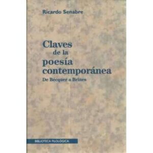 Claves de la poesía contemporánea. De Bécquer a Brines