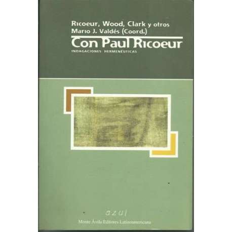 Con Paul Ricoeur