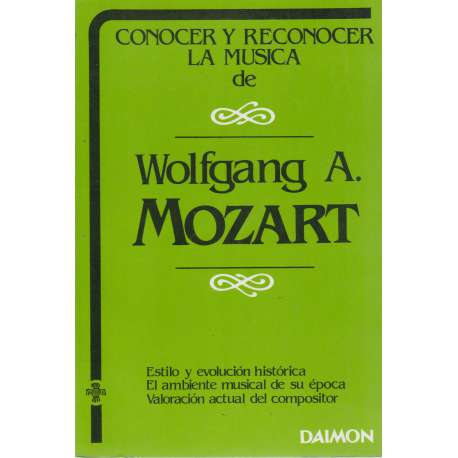 Conocer y reconocer la música de Wolfang A. Mozart