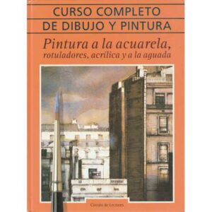 Curso completo de dibujo y pintura. Pintura a la acuarela, rotuladores...