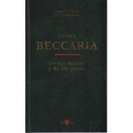 De los delitos y de las penas