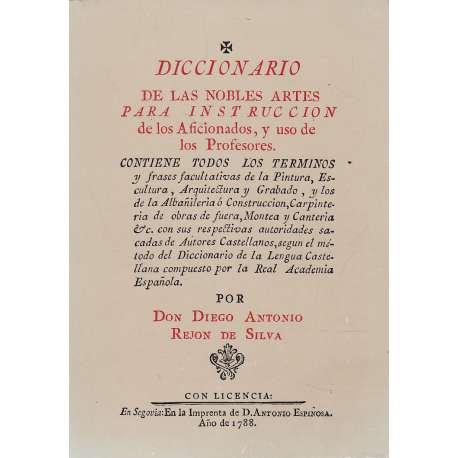 Diccionario de las nobles artes para la instrucción de los aficionados