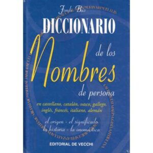 Diccionario de los nombres de personas