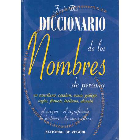 Diccionario de los nombres de personas