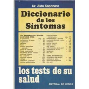 Diccionario de los síntomas. Los tests de su salud