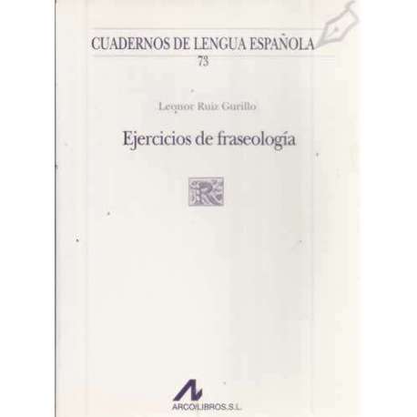 Ejercicios de fraseología