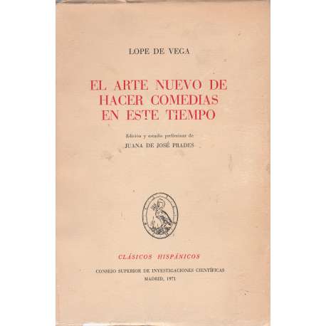 El arte nuevo de hacer comedias en este tiempo