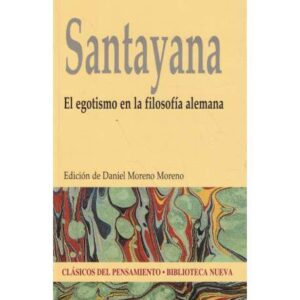 El egotismo en la filosofía alemana