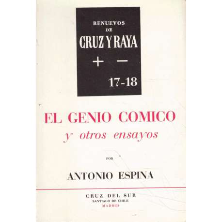 El genio cómico y otros ensayos