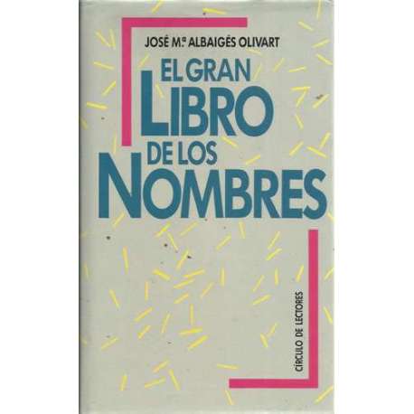 El gran libro de los nombres
