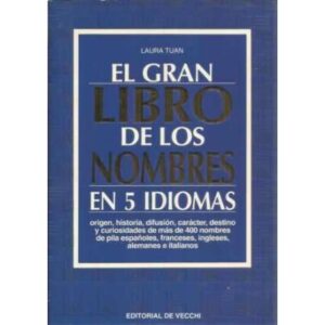 El gran libro de los nombres en 5 idiomas