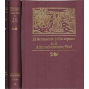 El romancero judeo-español en el archivo Menéndez Pidal. 3 tomos