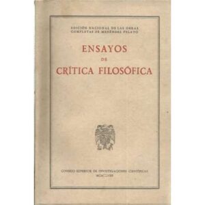 Ensayos de crítica filosófica