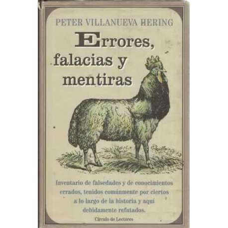 ERRORES, FALACIAS Y MENTIRAS