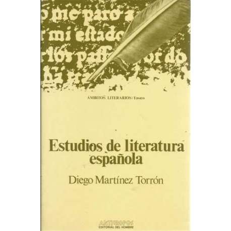 Estudios de literatura española