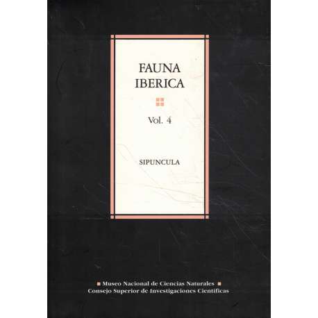 Fauna Ibérica. Vol.4. Sipuncula