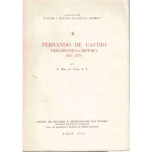 Fernando de Castro. Filósofo de la Historia 1814-1874