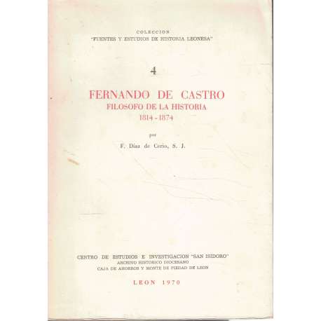 Fernando de Castro. Filósofo de la Historia 1814-1874