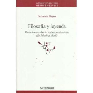 Filosofía y leyenda