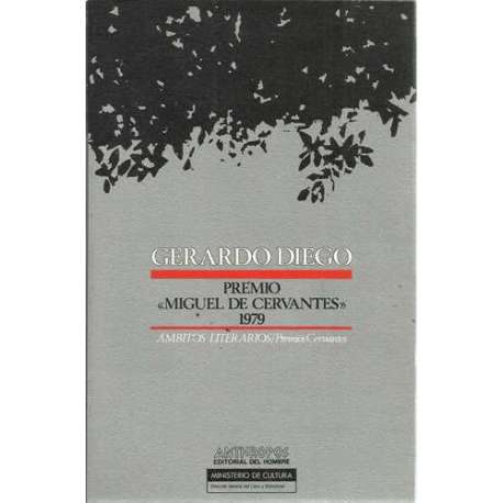 Gerardo Diego. Premio Miguel de Cervantes 1979