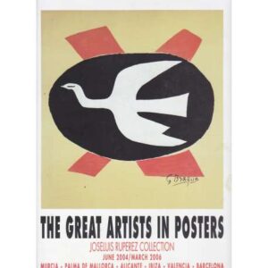 Grandes maestros del arte en el cartel