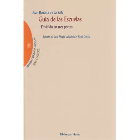 Guía de las Escuelas. Dividida en tres partes