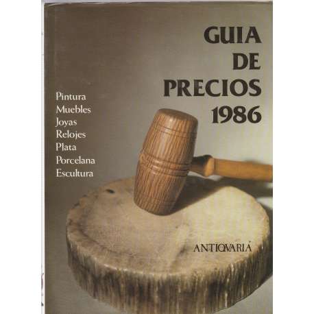 Guía de precios 1986