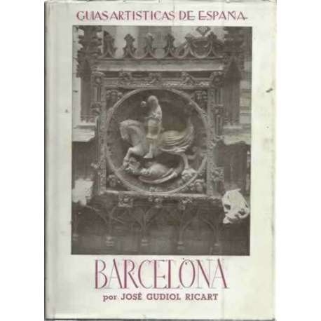 GÚIAS ARTÍSTICAS DE ESPAÑA: BARCELONA