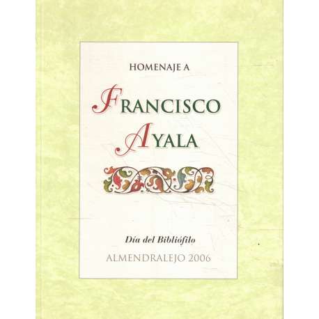 Homenaje a Francisco Alaya