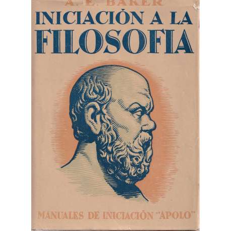 Iniciación a la filosofía