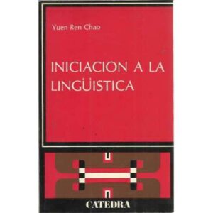 INICIACIÓN A LA LINGÜÍSTICA