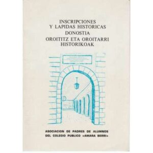 Inscripciones y lápidas historicas Donostia