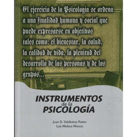 Instrumentos de la psicología