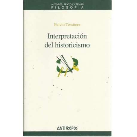 Interpretación del historicismo