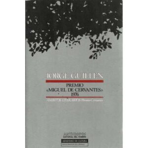 Jorge Guillén. Premio Miguel de Cervantes 1976