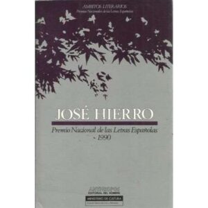 José Hierro. Premio Nacional de las Letras Españolas 1990