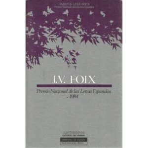 J.V.Foix. Premio Nacional de las Letras Españolas 1984