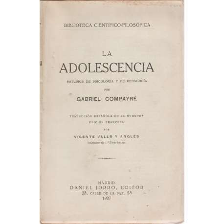 La adolescencia
