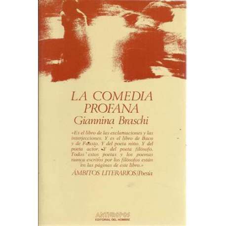 La comedia profana