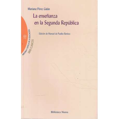 La enseñanza en la Segunda República
