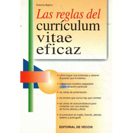 Las reglas del currículum vitae eficaz