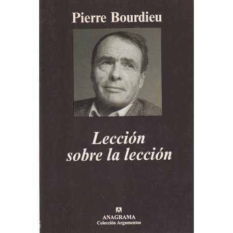 Lección sobre la lección