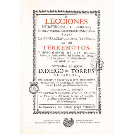 Lecciones entretenidas, y curiosas, physico-astrologico-metheorologicas sobre la generacion, causas...