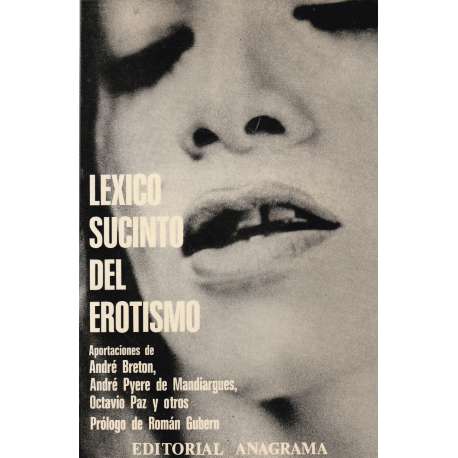 Léxico sucinto del erotismo
