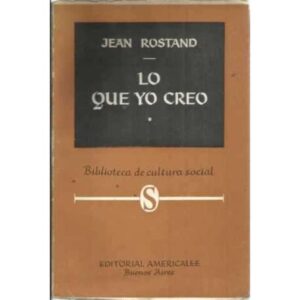 LO QUE YO CREO